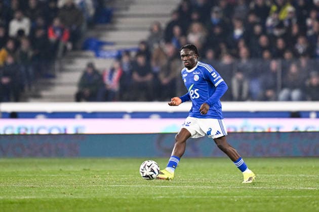 RC Strasbourg Alsace v Paris Saint-Germain - Ligue 1 McDonald s 2025 2026 42 Abdoul OUATTARA (rcsa) during the Ligue 1 McDonald s match between Strasbourg and Paris SG at Stade de la Meinau on February 1, 2026 in Strasbourg, France. Strasbourg France  Copyright: xFEPx 776348271