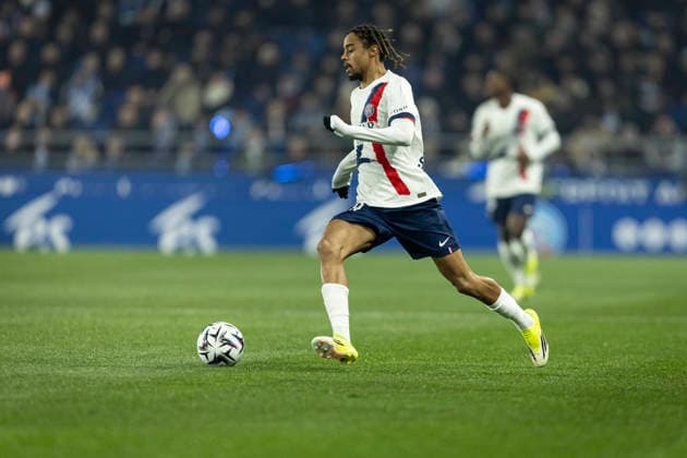 FOOTBALL: Ligue 1 Racing Strasbourg (RCS) vs Paris Saint Germain (PSG) - 01 02 2026 Stade de la Meinau. Strasbourg - France Bradley Barcola 29 (PSG)  Copyright: xelyxandroxcegarrax