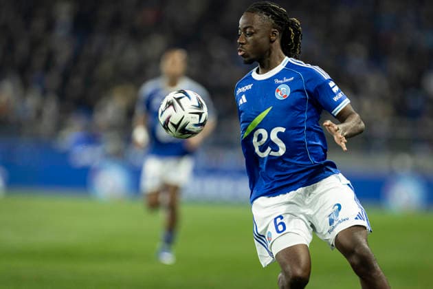 FOOTBALL: Ligue 1 Racing Strasbourg (RCS) vs Paris Saint Germain (PSG) - 01 02 2026 Stade de la Meinau. Strasbourg - France IsmaÃ«l DoukourÃ 6 (RCS)  Copyright: xelyxandroxcegarrax