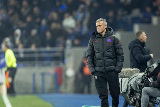 FOOTBALL: Ligue 1 Racing Strasbourg (RCS) vs Paris Saint Germain (PSG) - 01 02 2026 Stade de la Meinau. Strasbourg - France Manager: Luis Enrique Martinez (ESP)  Copyright: xelyxandroxcegarrax