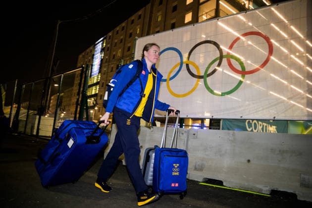 260201 Sara Hjalmarsson of the Swedish women s national Ice hockey, Eishockey team arrives at the Milan Olympic Village during day -5 of the 2026 Winter Olympics on February 1, 2026 in Milan. Photo: Joel Marklund BILDBYRAN kod JM JM0779 bbeng ishockey ice hockey Olympic Games, Olympische Spiele, Olympia, OS olympics winter olympics os ol olympiska spel vinter-os olympiske leker milano cortina 2026 milan cortina 2026 milano cortina 2026 olympic games milano cortina 2026 winter olympic games milano cortina-os milano cortina-ol vinter-ol sverige sweden dam os-byn os-by ankomst *** 260201 Sara Hjalmarsson of the Swedish women s national ice hockey team arrives at the Milan Olympic Village during day 5 of the 2026 Winter Olympics on February 1, 2026 in Milan Photo Joel Marklund BILDBYRAN kod JM JM0779 bbeng ishockey ice hockey olympic games olympics winter olympics os ol olympiska spel vinter os olympiske leker milano cortina 2026 milan cortina 2026 milano cortina 2026 olympic games milano cortina 2026 winter olympic games milano cortina os milano cortina ol vinter ol sverige sweden dam os byn os by ankomst  Copyright: JOELxMARKLUND BB260201JM052