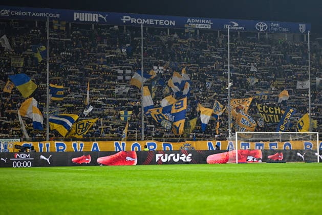 CALCIO - Serie A - Parma Calcio vs Juventus FC Parma Calcio supporterts during Parma Calcio vs Juventus FC, Italian soccer Serie A match in Parma, Italy, February 01 2026 Parma Italy  Copyright: xIPAxSport ABACAx