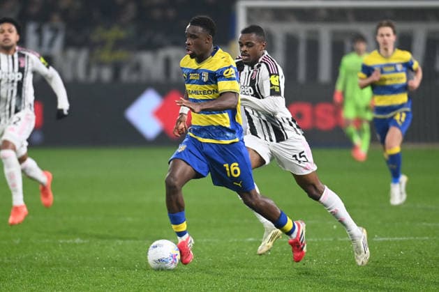 CALCIO - Serie A - Parma Calcio vs Juventus FC Mandela Keita (Parma Caclio) in action during Parma Calcio vs Juventus FC, Italian soccer Serie A match in Parma, Italy, February 01 2026 Parma Italy  Copyright: xIPAxSport ABACAx