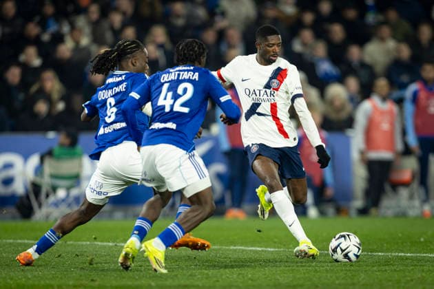 FOOTBALL: Ligue 1 Racing Strasbourg (RCS) vs Paris Saint Germain (PSG) - 01 02 2026 Stade de la Meinau. Strasbourg - France Ousmane DembÃ lÃ 10 (PSG)  Copyright: xelyxandroxcegarrax