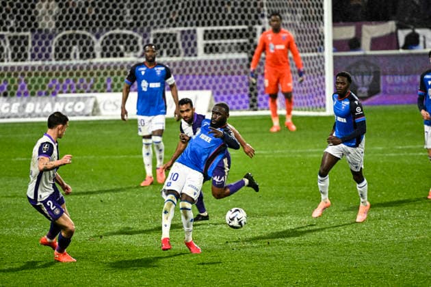 FOOTBALL : Toulouse vs Auxerre - 20eme Journee de Ligue1 McDonald S - Toulouse - 01 02 2026 Lassine Sinayoko (aja) Toulouse  Copyright: xThierryxBretonx