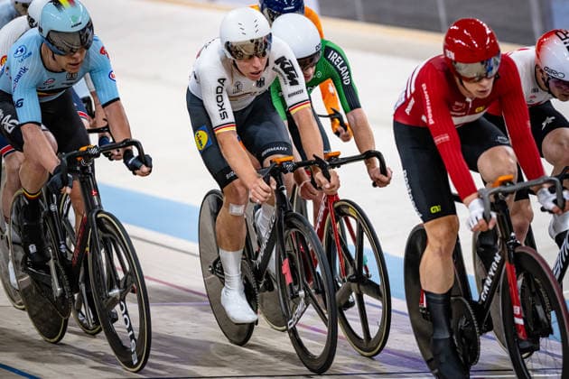TEUTENBERG Tim Torn: UEC Track cycling, Rad, Radsport, Bahnrad, Bahn European Championships Konya 2026 TEUTENBERG Tim Torn ( GER ) Germany Querformat - quer - horizontal - Landscape - Event Veranstaltung: UEC Track Cycling European Championships 2026 - Category Kategorie: Cycling - Track Cycling European Championships - Location Ort: Asia - Turkey - Konya - Discipline: Elimination Race - Category: Elite Men - Distance: ... m - Date Datum: 01.02.2026 Sunday Day 1 -