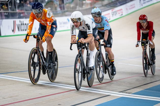 TEUTENBERG Tim Torn: UEC Track cycling, Rad, Radsport, Bahnrad, Bahn European Championships Konya 2026 TEUTENBERG Tim Torn ( GER ) Germany Querformat - quer - horizontal - Landscape - Event Veranstaltung: UEC Track Cycling European Championships 2026 - Category Kategorie: Cycling - Track Cycling European Championships - Location Ort: Asia - Turkey - Konya - Discipline: Elimination Race - Category: Elite Men - Distance: ... m - Date Datum: 01.02.2026 Sunday Day 1 -