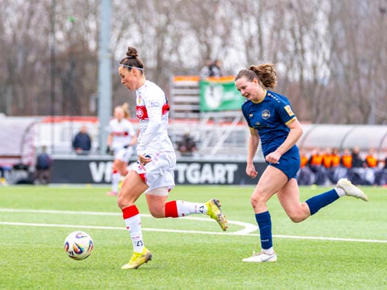 2. Frauen-Bundesliga: VfB Stuttgart vs. SG 99 Andernach; 01.02.2026 Stuttgart, GERMANY - 01. Februar 2026: XXX während dem Match zwischen dem VfB Stuttgart und der SG 99 Andernach am 15. Spieltag der 2. Frauen-Bundesliga auf dem Sportgelände des PSV Stuttgart. Copyright: xBEAUTIFULxSPORTS Steinx