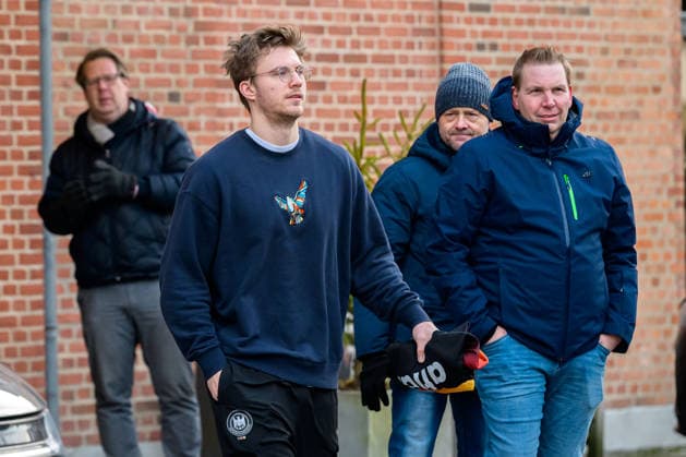 Herning: Handball EM 2026 - Abreise - Deutschland Franz Semper (Deutschland) Silkeborg Radisson Hotel Daenemark