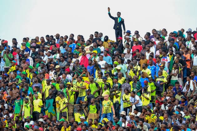 DRC: Michel Nkuka Lumumba at AS Vita Club vs Les Aigles du Congo Derby KINSHASA, DRC - JANUARY 31, 2026: Michel Nkuka Mboladinga, popularly known as Lumumba for his iconic tribute pose to Patrice Lumumba, attends the Linafoot Ligue 1 match between AS Vita Club and FC Les Aigles du Congo at Stade Tata RaphaÃ«l. This marks his first public appearance in a Congolese stadium following his viral fame during the 2025 Africa Cup of Nations (AFCON) in Morocco. The high-stakes derby ended in a 0-0 draw. Kinshasa TATA RAPAHEL Stadium KINSHASA Democratic Republic of the Congo