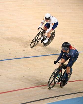 2026 UEC Track Elite European Championships Picture by Olly Hassell SWpix.com - 02 02 2026 - Cycling - 2026 UEC Track Elite European Championships - Konya Velodrome, Konya, Türkiye - Women s Sprint 1 8 Finals - Sophie Capewell (Great Britain) Copyright: x xSWpix.comx(t axPhotographyxHubxLtd)xOllyxHassell SWpix.comx SWP-3177-0297