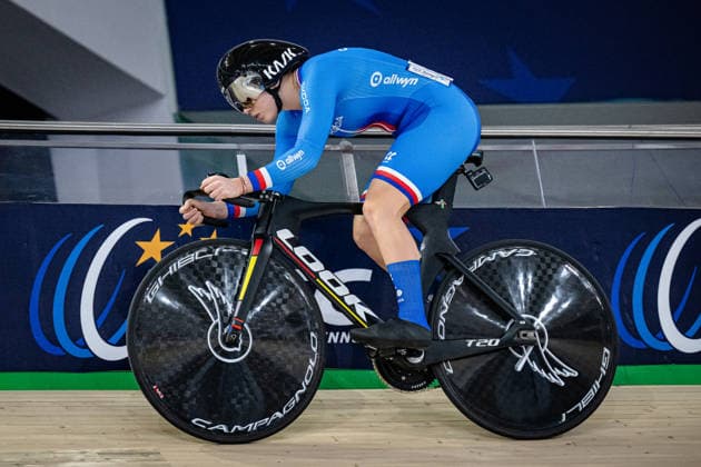 JABORNIKOVA Anna: UEC Track cycling, Rad, Radsport, Bahnrad, Bahn European Championships Konya 2026 JABORNIKOVA Anna ( CZE ) Czech Republic Querformat - quer - horizontal - Landscape - Event Veranstaltung: UEC Track Cycling European Championships 2026 - Category Kategorie: Cycling - Track Cycling European Championships - Location Ort: Asia - Turkey - Türkiye - Konya - Discipline: Sprint - Category: Elite Women - Distance: 200 m - Date Datum: 02.02.2026 Monday Day 2 -