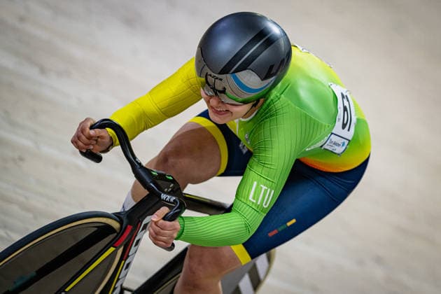 VALIUKEVICIÅªTÄ– Lauryna: UEC Track cycling, Rad, Radsport, Bahnrad, Bahn European Championships Konya 2026 VALIUKEVICIÅªTÄ– Lauryna ( LTU ) Lithuania Querformat - quer - horizontal - Landscape - Event Veranstaltung: UEC Track Cycling European Championships 2026 - Category Kategorie: Cycling - Track Cycling European Championships - Location Ort: Asia - Turkey - Türkiye - Konya - Discipline: Sprint - Category: Elite Women - Distance: 200 m - Date Datum: 02.02.2026 Monday Day 2 -