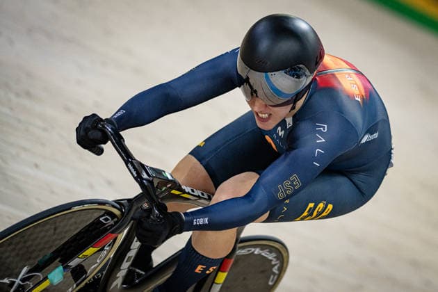 CASAS ROIGE Helena: UEC Track cycling, Rad, Radsport, Bahnrad, Bahn European Championships Konya 2026 CASAS ROIGE Helena ( ESP ) Spain Querformat - quer - horizontal - Landscape - Event Veranstaltung: UEC Track Cycling European Championships 2026 - Category Kategorie: Cycling - Track Cycling European Championships - Location Ort: Asia - Turkey - Türkiye - Konya - Discipline: Sprint - Category: Elite Women - Distance: 200 m - Date Datum: 02.02.2026 Monday Day 2 -