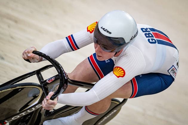 FINUCANE Emma: UEC Track cycling, Rad, Radsport, Bahnrad, Bahn European Championships Konya 2026 FINUCANE Emma ( GBR ) Great Britain Querformat - quer - horizontal - Landscape - Event Veranstaltung: UEC Track Cycling European Championships 2026 - Category Kategorie: Cycling - Track Cycling European Championships - Location Ort: Asia - Turkey - Türkiye - Konya - Discipline: Sprint - Category: Elite Women - Distance: 200 m - Date Datum: 02.02.2026 Monday Day 2 -