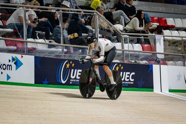 FRIEDRICH Lea Sophie: UEC Track cycling, Rad, Radsport, Bahnrad, Bahn European Championships Konya 2026 FRIEDRICH Lea Sophie ( GER ) Germany Querformat - quer - horizontal - Landscape - Event Veranstaltung: UEC Track Cycling European Championships 2026 - Category Kategorie: Cycling - Track Cycling European Championships - Location Ort: Asia - Turkey - Türkiye - Konya - Discipline: Sprint - Category: Elite Women - Distance: 200 m - Date Datum: 02.02.2026 Monday Day 2 -