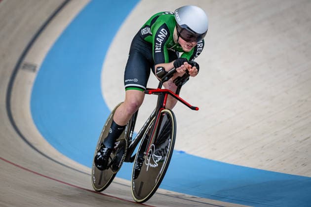 FITZGERALD Maximilian: UEC Track cycling, Rad, Radsport, Bahnrad, Bahn European Championships Konya 2026 FITZGERALD Maximilian ( IRL ) Ireland Querformat - quer - horizontal - Landscape - Event Veranstaltung: UEC Track Cycling European Championships 2026 - Category Kategorie: Cycling - Track Cycling European Championships - Location Ort: Asia - Turkey - Türkiye - Konya - Discipline: Individual Time Trail - Category: Elite Men - Distance: 1000 m - Date Datum: 02.02.2026 Monday Day 2 -