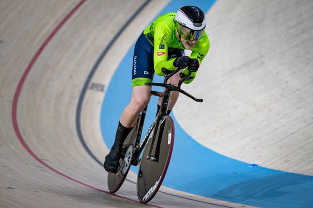 Å½ALAR Val: UEC Track cycling, Rad, Radsport, Bahnrad, Bahn European Championships Konya 2026 Å½ALAR Val ( SLO ) Slovenia Querformat - quer - horizontal - Landscape - Event Veranstaltung: UEC Track Cycling European Championships 2026 - Category Kategorie: Cycling - Track Cycling European Championships - Location Ort: Asia - Turkey - Türkiye - Konya - Discipline: Individual Time Trail - Category: Elite Men - Distance: 1000 m - Date Datum: 02.02.2026 Monday Day 2 -