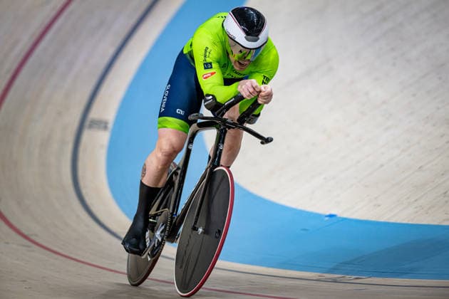 Å½ALAR Eduard: UEC Track cycling, Rad, Radsport, Bahnrad, Bahn European Championships Konya 2026 Å½ALAR Eduard ( SLO ) Slovenia Querformat - quer - horizontal - Landscape - Event Veranstaltung: UEC Track Cycling European Championships 2026 - Category Kategorie: Cycling - Track Cycling European Championships - Location Ort: Asia - Turkey - Türkiye - Konya - Discipline: Individual Time Trail - Category: Elite Men - Distance: 1000 m - Date Datum: 02.02.2026 Monday Day 2 -