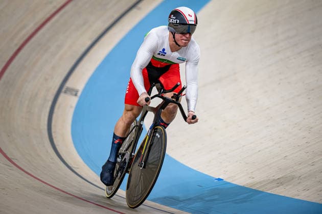 NIKOLOV Dragomirov Pavel: UEC Track cycling, Rad, Radsport, Bahnrad, Bahn European Championships Konya 2026 NIKOLOV Dragomirov Pavel ( BUL ) Bulgaria Querformat - quer - horizontal - Landscape - Event Veranstaltung: UEC Track Cycling European Championships 2026 - Category Kategorie: Cycling - Track Cycling European Championships - Location Ort: Asia - Turkey - Türkiye - Konya - Discipline: Individual Time Trail - Category: Elite Men - Distance: 1000 m - Date Datum: 02.02.2026 Monday Day 2 -