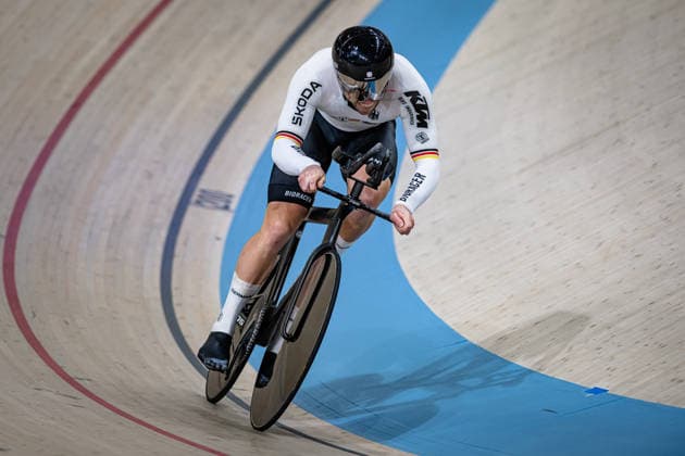 DÖRNBACH Maximilian: UEC Track cycling, Rad, Radsport, Bahnrad, Bahn European Championships Konya 2026 DÖRNBACH Maximilian ( GER ) Germany Querformat - quer - horizontal - Landscape - Event Veranstaltung: UEC Track Cycling European Championships 2026 - Category Kategorie: Cycling - Track Cycling European Championships - Location Ort: Asia - Turkey - Türkiye - Konya - Discipline: Individual Time Trail - Category: Elite Men - Distance: 1000 m - Date Datum: 02.02.2026 Monday Day 2 -