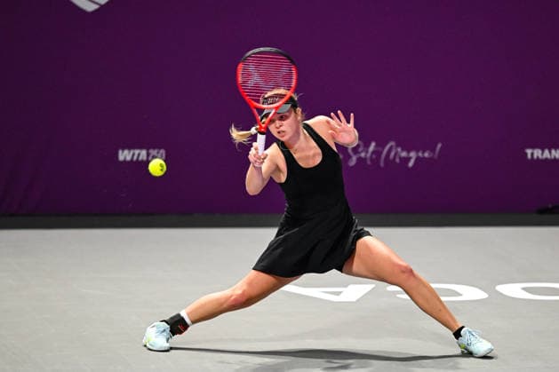 Transylvania Open 2025 - WTA, Tennis Damen 250 Tournament - Round 1 Veronika Erjavec competes during round 1 of the Transylvania Open 2026, a WTA250 Tournament, at BT Arena in Cluj-Napoca, Romania, on February 2, 2026 Cluj-Napoca Romania  Copyright: xFlaviuxBuboix originalFilename:buboi-notitle260202_npvaz.jpg
