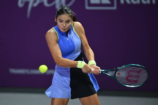 Transylvania Open 2026 - WTA, Tennis Damen 250 Tournament - Day 3 - Emma Raducanu v Greet Minnen Emma Raducanu of Great Britain competes in the first round of the Transylvania Open 2026, a WTA250 Tournament, against Greet Minnen of Belgium , at BT Arena in Cluj-Napoca, Romania, on February 2, 2026. Alex Nicodim Imago Images Copyright: xAlexxNicodimx