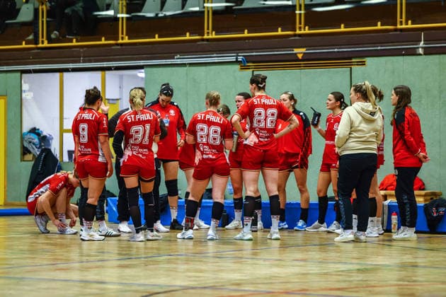 Handball I Frauen I Saison 2025 2026 I Regionalliga Nord I 17. Spieltag I SV Henstedt-Ulzburg II - FC St.Pauli I 01.02.2026 FC St.Pauli Henstedt-Ulzburg Schulzentrum Maurepassstr. Schleswig-Holstein Deutschland Copyright: xLobeca RalfxHomburgx