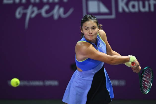 Transylvania Open 2026 - WTA, Tennis Damen 250 Tournament - Day 3 - Emma Raducanu v Greet Minnen Emma Raducanu of Great Britain competes in the first round of the Transylvania Open 2026, a WTA250 Tournament, against Greet Minnen of Belgium , at BT Arena in Cluj-Napoca, Romania, on February 2, 2026. Alex Nicodim Imago Images Copyright: xAlexxNicodimx