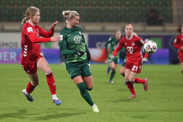 VfL vs. Köln, BL Frauen Wolfsburg, 02.02.2026, Fußball, Frauen, Google Pixel Bundesliga, Saison 2025 2026, VfL Wolfsburg vs 1. FC Köln, Alexandra Popp (VfL Wolfsburg) AOK Stadion Niedersachsen Deutschland