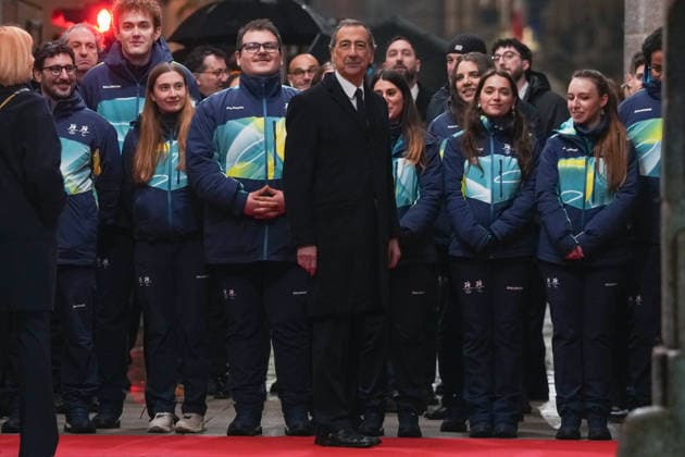 Giuseppe Sala alla Cerimonia di Apertura della 145Âª sessione del Cio al Teatro La Scala - Cronaca - Milano 02 02 2026 (foto Claudio Furlan LaPresse) Opening ceremony of the 145th session of the IOC at La Scala Theater - News - Milan, February 2, 2026  Copyright: xClaudioxFurlan LaPressex