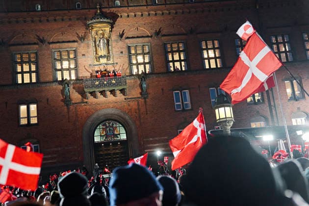 The Handball Men Honored at Copenhagen City Hall Denmark s men s handball team is celebrated as European champions at Copenhagen City Hall on Monday, February 2, 2026. The team won gold at the European Handball Championship in Herning on Sunday and is invited to the city hall on this occasion, including for city hall pancakes.. (Photo: Thomas Traasdahl Ritzau Scanpix) , Copenhagen Denmark Copyright: RitzauxScanpix ThomasxTraasdahlx spdk20260202-191148-L