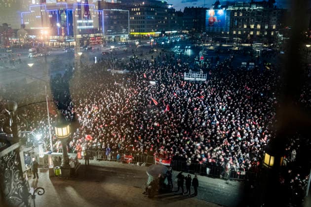 The Handball Men are Celebrated at Copenhagen City Hall City Hall Square as Denmark s men s handball team is celebrated as European champions at Copenhagen City Hall on Monday, February 2, 2026. The team won gold on Sunday at the European Handball Championship in Herning and is invited to the city hall on this occasion, among other things, for city hall pancakes. (Photo: Sebastian Elias Uth Ritzau Scanpix) , Denmark Copyright: Ritzau Scanpix SebastianxEliasxUthx spdk20260202-192123-L