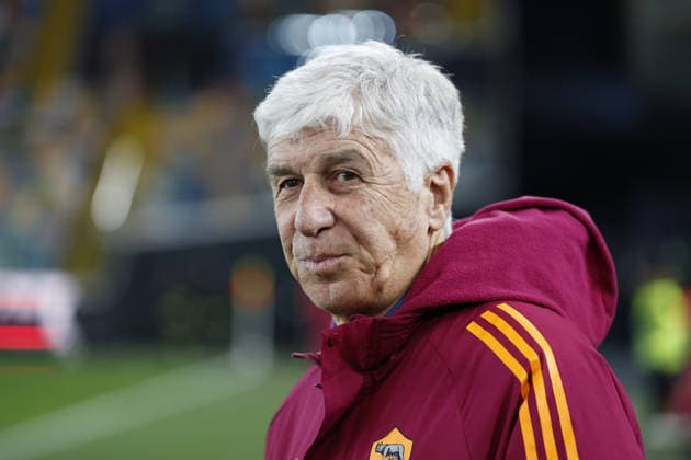 Roma s head coach GIAN PIERO GASPERINI during the Italian Serie A ENILIVE 2025 26 football match between Udinese and Roma at Bluenergy Stadium on February 2th, 2026, Udine, Italy  Copyright: xMattiaxRadoni IPAxSportx xipa-agency.netx xx IPA_70897696 IPA_Agency_IPA70897696