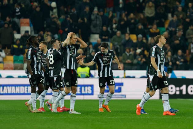 February 2, 2026, Udine, Friuli Venezia Giulia, Italy: Udinese s JURGEN EKKELENKAMP celebrates after scoring a goal during the Italian Serie A ENILIVE 2025 26 football match between Udinese and Roma at Bluenergy Stadium on February 2th, 2026, Udine, Italy Udine Italy - ZUMAr199 20260202_zsp_r199_042 Copyright: xMattiaxRadonix