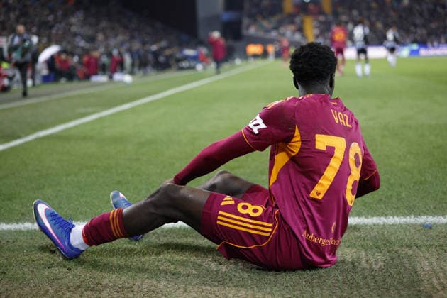 CALCIO - Serie A - Udinese Calcio vs AS Roma Roma s ROBINIO VAZ during the Italian Serie A ENILIVE 2025 26 football match between Udinese and Roma at Bluenergy Stadium on February 2th, 2026, Udine, Italy Udine Italy  Copyright: xIPAxSport ABACAx