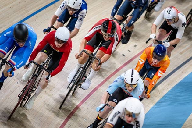 SCHMIDBAUER Maximilian: UEC Track cycling, Rad, Radsport, Bahnrad, Bahn European Championships Konya 2026 SCHMIDBAUER Maximilian ( AUT ) Austria Querformat - quer - horizontal - Landscape - Event Veranstaltung: UEC Track Cycling European Championships 2026 - Category Kategorie: Cycling - Track Cycling European Championships - Location Ort: Asia - Turkey - Türkiye - Konya - Discipline: Points Race - Category: Elite Men - Distance: 40 km - Date Datum: 02.02.2026 Monday Day 2 -