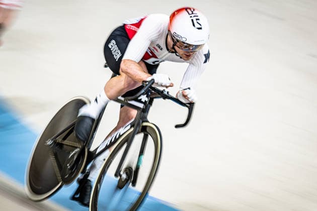CONSTANT Matteo: UEC Track cycling, Rad, Radsport, Bahnrad, Bahn European Championships Konya 2026 CONSTANT Matteo ( SUI ) Switzerland Querformat - quer - horizontal - Landscape - Event Veranstaltung: UEC Track Cycling European Championships 2026 - Category Kategorie: Cycling - Track Cycling European Championships - Location Ort: Asia - Turkey - Türkiye - Konya - Discipline: Points Race - Category: Elite Men - Distance: 40 km - Date Datum: 02.02.2026 Monday Day 2 -