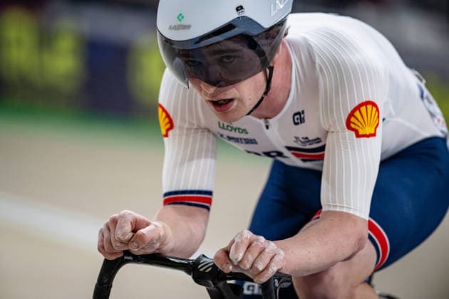 WIGGINS Micheal Ben: UEC Track cycling, Rad, Radsport, Bahnrad, Bahn European Championships Konya 2026 WIGGINS Micheal Ben ( GBR ) Great Britain Querformat - quer - horizontal - Landscape - Event Veranstaltung: UEC Track Cycling European Championships 2026 - Category Kategorie: Cycling - Track Cycling European Championships - Location Ort: Asia - Turkey - Türkiye - Konya - Discipline: Points Race - Category: Elite Men - Distance: 40 km - Date Datum: 02.02.2026 Monday Day 2 -