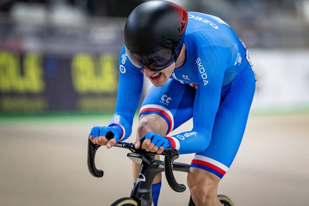 KADLEC Milan: UEC Track cycling, Rad, Radsport, Bahnrad, Bahn European Championships Konya 2026 KADLEC Milan ( CZE ) Czech Republic Querformat - quer - horizontal - Landscape - Event Veranstaltung: UEC Track Cycling European Championships 2026 - Category Kategorie: Cycling - Track Cycling European Championships - Location Ort: Asia - Turkey - Türkiye - Konya - Discipline: Points Race - Category: Elite Men - Distance: 40 km - Date Datum: 02.02.2026 Monday Day 2 -