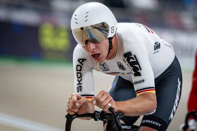 TEUTENBERG Tim Torn: UEC Track cycling, Rad, Radsport, Bahnrad, Bahn European Championships Konya 2026 TEUTENBERG Tim Torn ( GER ) Germany Querformat - quer - horizontal - Landscape - Event Veranstaltung: UEC Track Cycling European Championships 2026 - Category Kategorie: Cycling - Track Cycling European Championships - Location Ort: Asia - Turkey - Türkiye - Konya - Discipline: Points Race - Category: Elite Men - Distance: 40 km - Date Datum: 02.02.2026 Monday Day 2 -