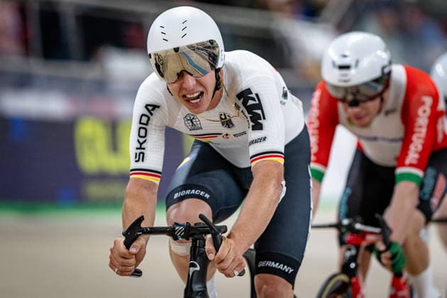 TEUTENBERG Tim Torn: UEC Track cycling, Rad, Radsport, Bahnrad, Bahn European Championships Konya 2026 TEUTENBERG Tim Torn ( GER ) Germany Querformat - quer - horizontal - Landscape - Event Veranstaltung: UEC Track Cycling European Championships 2026 - Category Kategorie: Cycling - Track Cycling European Championships - Location Ort: Asia - Turkey - Türkiye - Konya - Discipline: Points Race - Category: Elite Men - Distance: 40 km - Date Datum: 02.02.2026 Monday Day 2 -