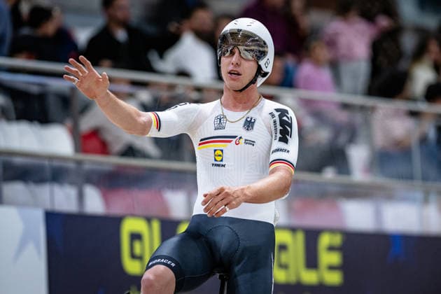 TEUTENBERG Tim Torn: UEC Track cycling, Rad, Radsport, Bahnrad, Bahn European Championships Konya 2026 TEUTENBERG Tim Torn ( GER ) Germany Querformat - quer - horizontal - Landscape - Event Veranstaltung: UEC Track Cycling European Championships 2026 - Category Kategorie: Cycling - Track Cycling European Championships - Location Ort: Asia - Turkey - Türkiye - Konya - Discipline: Points Race - Category: Elite Men - Distance: 40 km - Date Datum: 02.02.2026 Monday Day 2 -