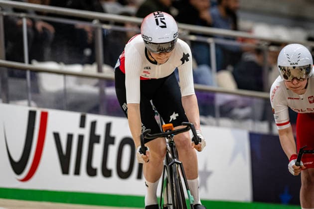 LEU Lorena: UEC Track cycling, Rad, Radsport, Bahnrad, Bahn European Championships Konya 2026 LEU Lorena ( SUI ) Switzerland Querformat - quer - horizontal - Landscape - Event Veranstaltung: UEC Track Cycling European Championships 2026 - Category Kategorie: Cycling - Track Cycling European Championships - Location Ort: Asia - Turkey - Türkiye - Konya - Discipline: Elimination Race - Category: Elite Women - Distance: ... m - Date Datum: 02.02.2026 Monday Day 2 -
