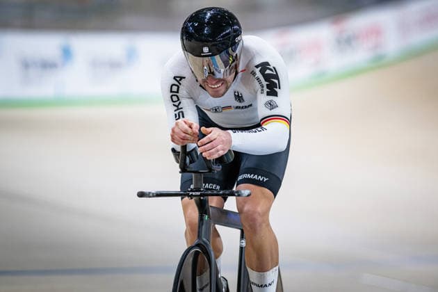 DÖRNBACH Maximilian: UEC Track cycling, Rad, Radsport, Bahnrad, Bahn European Championships Konya 2026 DÖRNBACH Maximilian ( GER ) Germany Querformat - quer - horizontal - Landscape - Event Veranstaltung: UEC Track Cycling European Championships 2026 - Category Kategorie: Cycling - Track Cycling European Championships - Location Ort: Asia - Turkey - Türkiye - Konya - Discipline: Individual Time Trail - Category: Elite Men - Distance: 1000 m - Date Datum: 02.02.2026 Monday Day 2 -