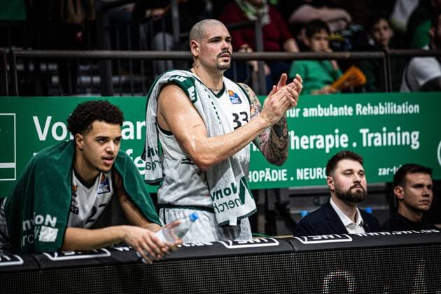 Maik Zirbes (Gladiators Trier), Vet Concept Gladiators Trier vs Alba Berlin, Basketball, easyCredit BBL, 18. Spieltag, Saison 2025 2026, 02.02.2026 Vet Concept Gladiators Trier vs Alba Berlin, Basketball, easyCredit BBL, 18. Spieltag, Saison 2025 2026, 02.02.2026 Copyright: xEibner-Pressefoto AlexanderxNeisx EP_ANS
