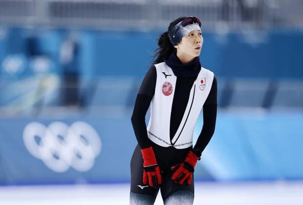 Milan Cortina Winter Olympics Miho Takagi of Japan takes part in a training session for Speed skating, Eisschnelllauf in Milan on Feb. 2, 2026, ahead of the upcoming Milan Cortina Winter Olympics.  A14AA0005241301P
