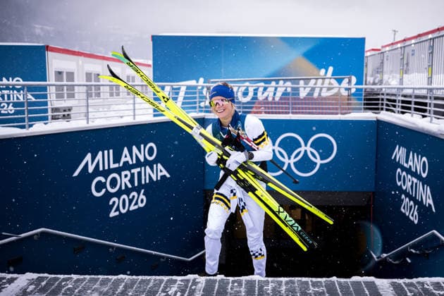 260203 Frida Karlsson of Sweden at a Cross-Country Skiing training session during day -3 of the 2026 Winter Olympics on February 3, 2026 in Val di Fiemme. Photo: Maxim Thore BILDBYRAN kod MT MT0949 skidor cross-country skiing langrenn Olympic Games, Olympische Spiele, Olympia, OS olympics winter olympics os ol olympiska spel vinter-os olympiske leker milano cortina 2026 milan cortina 2026 milano cortina 2026 olympic games milano cortina 2026 winter olympic games milano cortina-os milano cortina-ol vinter-ol -3 bbeng träning training sverige *** 260203 Frida Karlsson of Sweden at a Cross Country Skiing training session during day 3 of the 2026 Winter Olympics on February 3, 2026 in Val di Fiemme Photo Maxim Thore BILDBYRAN kod MT MT0949 skidor cross country skiing langrenn olympic games olympics winter olympics os ol olympiska spel vinter os olympiske leker milano cortina 2026 milan cortina 2026 milano cortina 2026 olympic games milano cortina 2026 winter olympic games milano cortina os milano cortina ol vinter ol 3 bbeng träning training sverige  Copyright: MAXIMxTHORE BB260203MT003