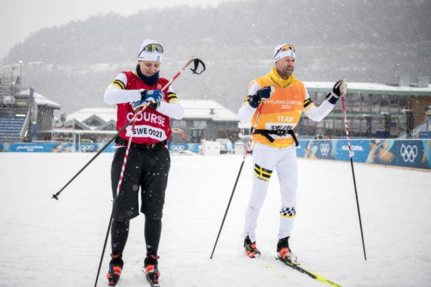 260203 Coaches Ida Ingemarsdotter and Stefan Thomson of Sweden at a Cross-Country Skiing training session during day -3 of the 2026 Winter Olympics on February 3, 2026 in Val di Fiemme. Photo: Maxim Thore BILDBYRAN kod MT MT0949 skidor cross-country skiing langrenn Olympic Games, Olympische Spiele, Olympia, OS olympics winter olympics os ol olympiska spel vinter-os olympiske leker milano cortina 2026 milan cortina 2026 milano cortina 2026 olympic games milano cortina 2026 winter olympic games milano cortina-os milano cortina-ol vinter-ol -3 bbeng träning training *** 260203 Coaches Ida Ingemarsdotter and Stefan Thomson of Sweden at a Cross Country Skiing training session during day 3 of the 2026 Winter Olympics on February 3, 2026 in Val di Fiemme Photo Maxim Thore BILDBYRAN kod MT MT0949 skidor cross country skiing langrenn olympic games olympics winter olympics os ol olympiska spel vinter os olympiske leker milano cortina 2026 milan cortina 2026 milano cortina 2026 olympic games milano cortina 2026 winter olympic games milano cortina os milano cortina ol vinter ol 3 bbeng träning training  Copyright: MAXIMxTHORE BB260203MT006