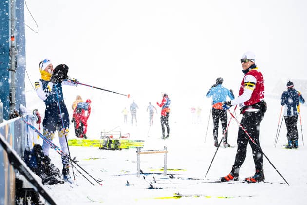260203 Moa Ilar and coach Ida Ingemarsdotter of Sweden at a Cross-Country Skiing training session during day -3 of the 2026 Winter Olympics on February 3, 2026 in Val di Fiemme. Photo: Maxim ThorÃ BILDBYRAN kod MT MT0949 skidor cross-country skiing langrenn Olympic Games, Olympische Spiele, Olympia, OS olympics winter olympics os ol olympiska spel vinter-os olympiske leker milano cortina 2026 milan cortina 2026 milano cortina 2026 olympic games milano cortina 2026 winter olympic games milano cortina-os milano cortina-ol vinter-ol -3 bbeng träning training sverige *** 260203 Moa Ilar and coach Ida Ingemarsdotter of Sweden at a Cross Country Skiing training session during day 3 of the 2026 Winter Olympics on February 3, 2026 in Val di Fiemme Photo Maxim ThorÃ BILDBYRAN kod MT MT0949 skidor cross country skiing langrenn olympic games olympics winter olympics os ol olympiska spel vinter os olympiske leker milano cortina 2026 milan cortina 2026 milano cortina 2026 olympic games milano cortina 2026 winter olympic games milano cortina os milano cortina ol vinter ol 3 bbeng träning training sverige  Copyright: MAXIMxTHORE BB260203MT024